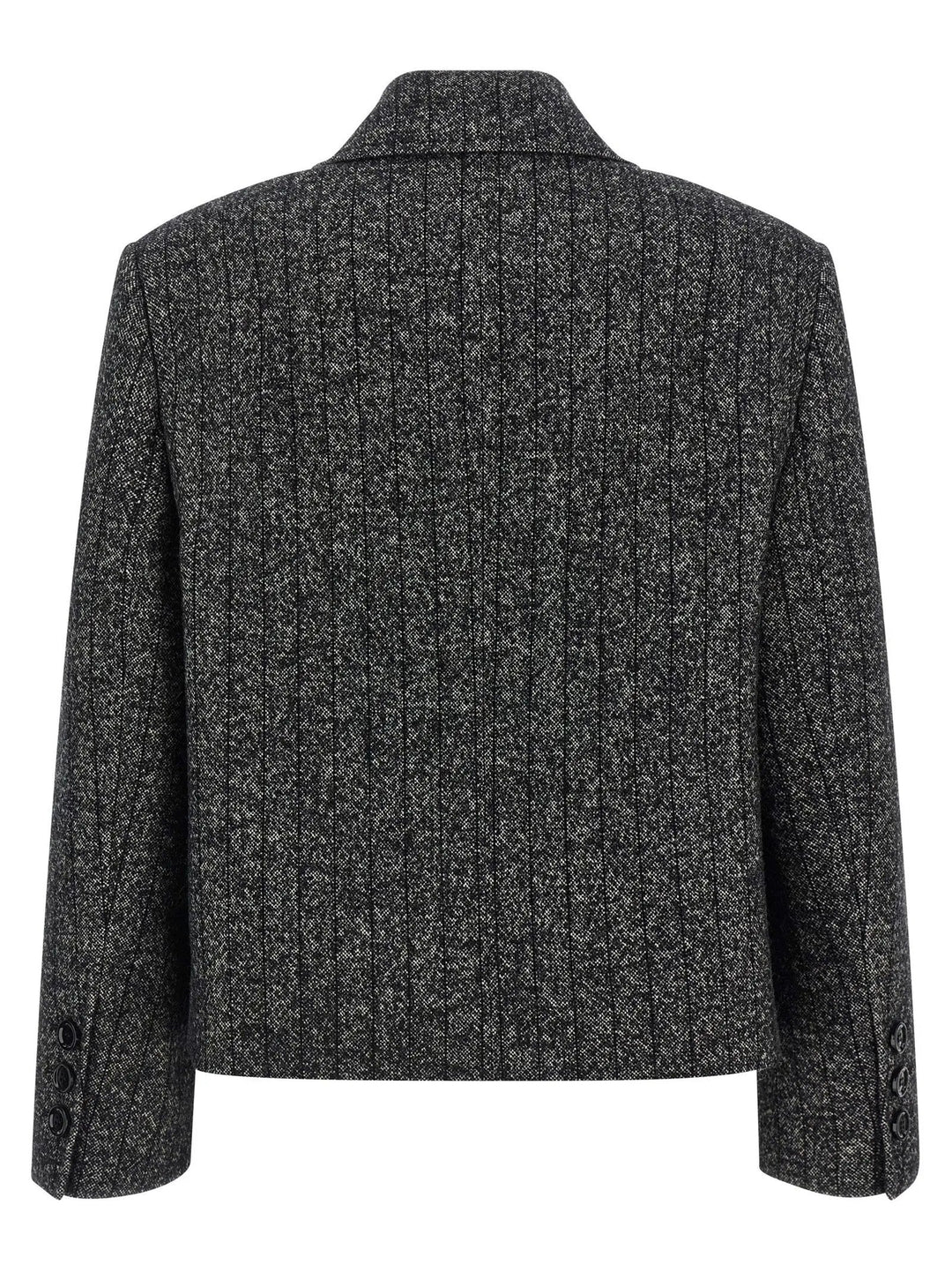 Dolce &amp; Gabbana Bicolor Elastane Blazer