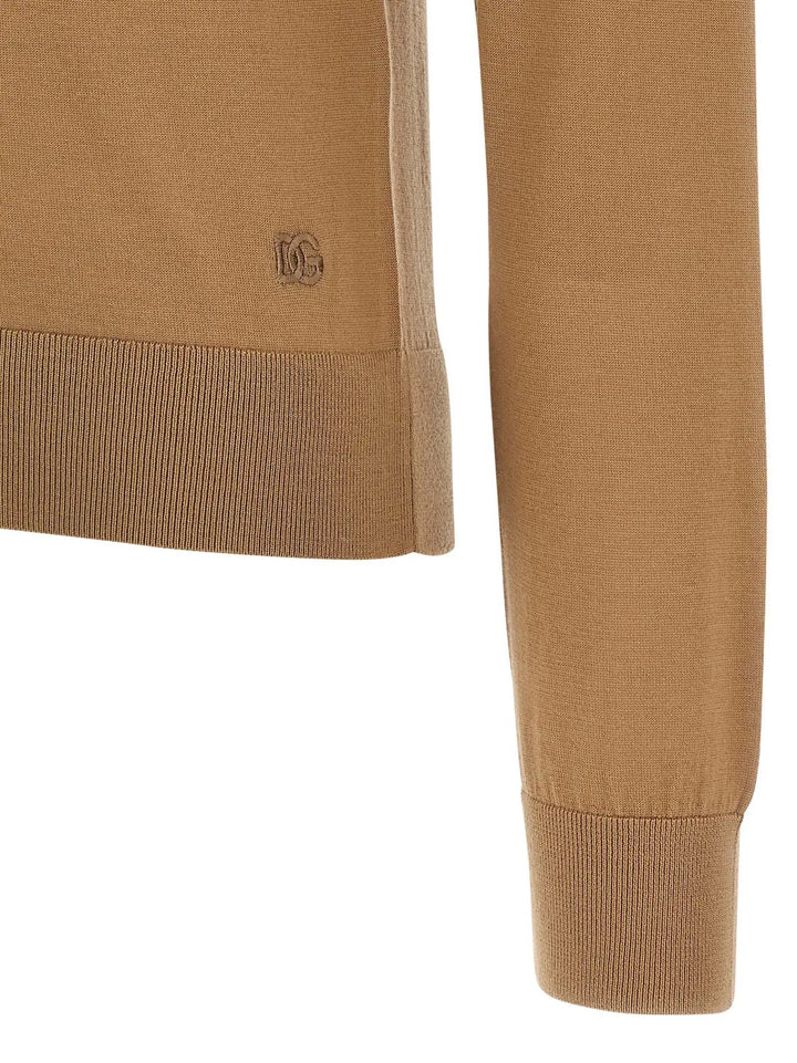 Dolce &amp; Gabbana Beige Cashmere Cardigan