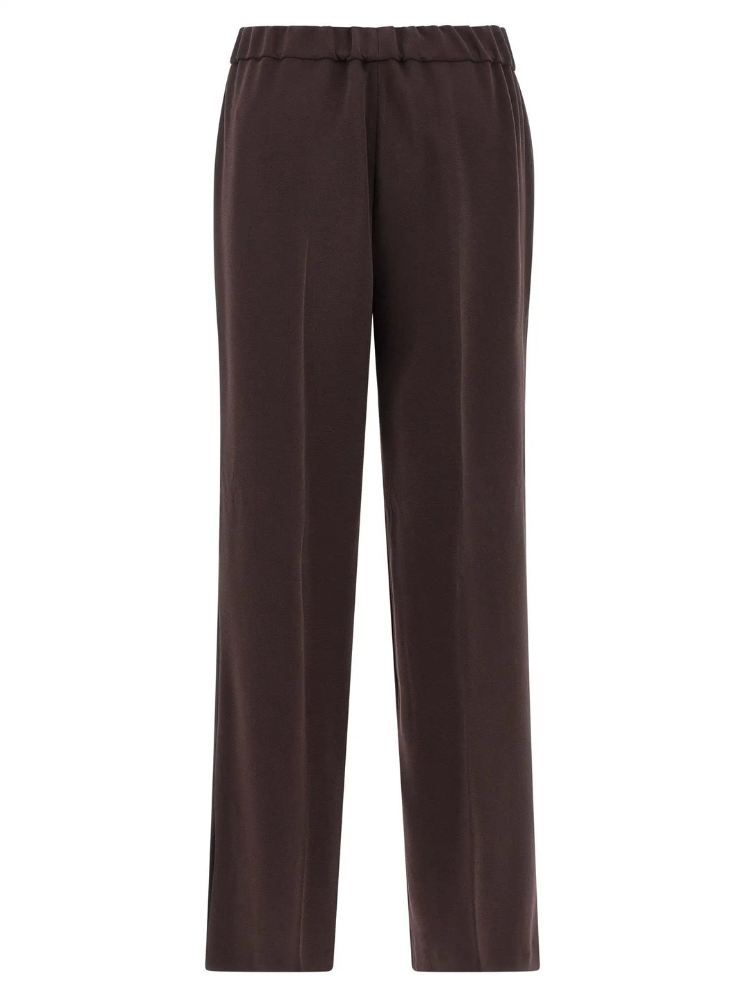 Alberto Biani Brown Triacetate Casual Pants