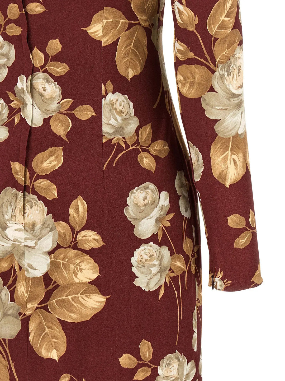Dolce &amp; Gabbana Multicolor Elastane Midi Dress
