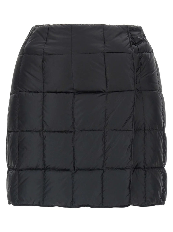 IENKI IENKI Black Nylon Long Skirt