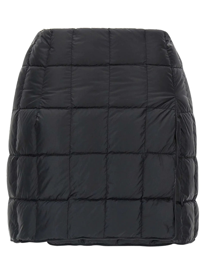 IENKI IENKI Black Nylon Long Skirt