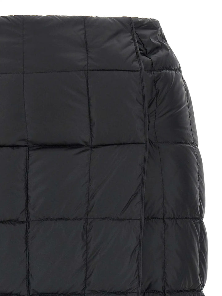 IENKI IENKI Black Nylon Long Skirt