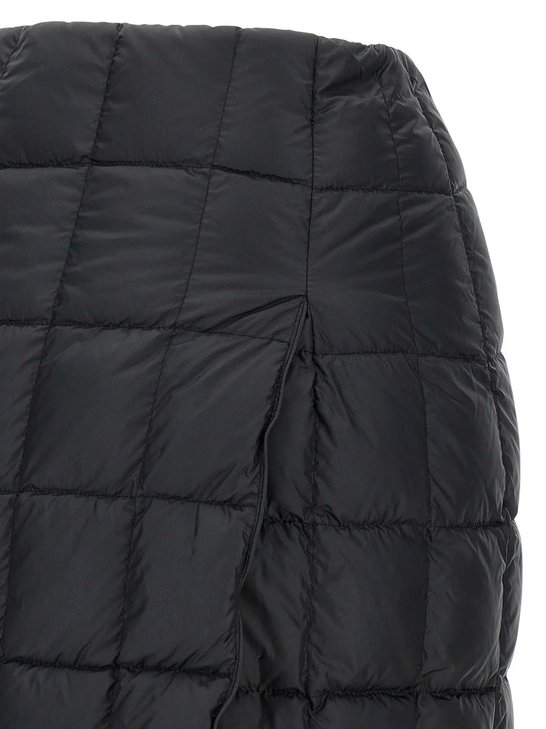 IENKI IENKI Black Nylon Long Skirt