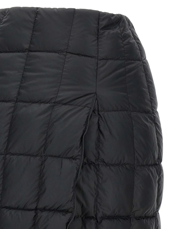 IENKI IENKI Black Nylon Long Skirt
