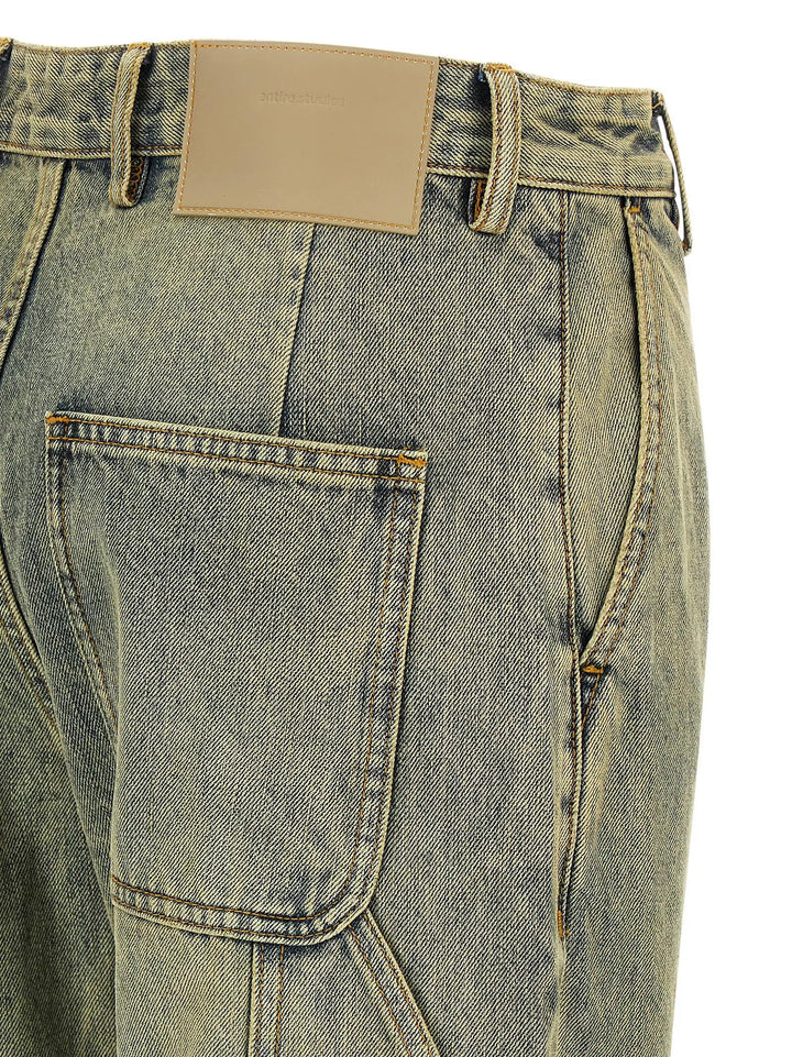 Entire Studios Bicolor Cotton Jeans Denim