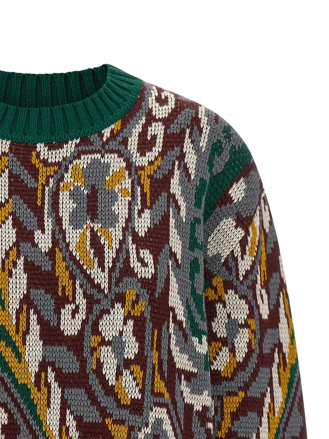 Etro Multicolor Wool Cardigan