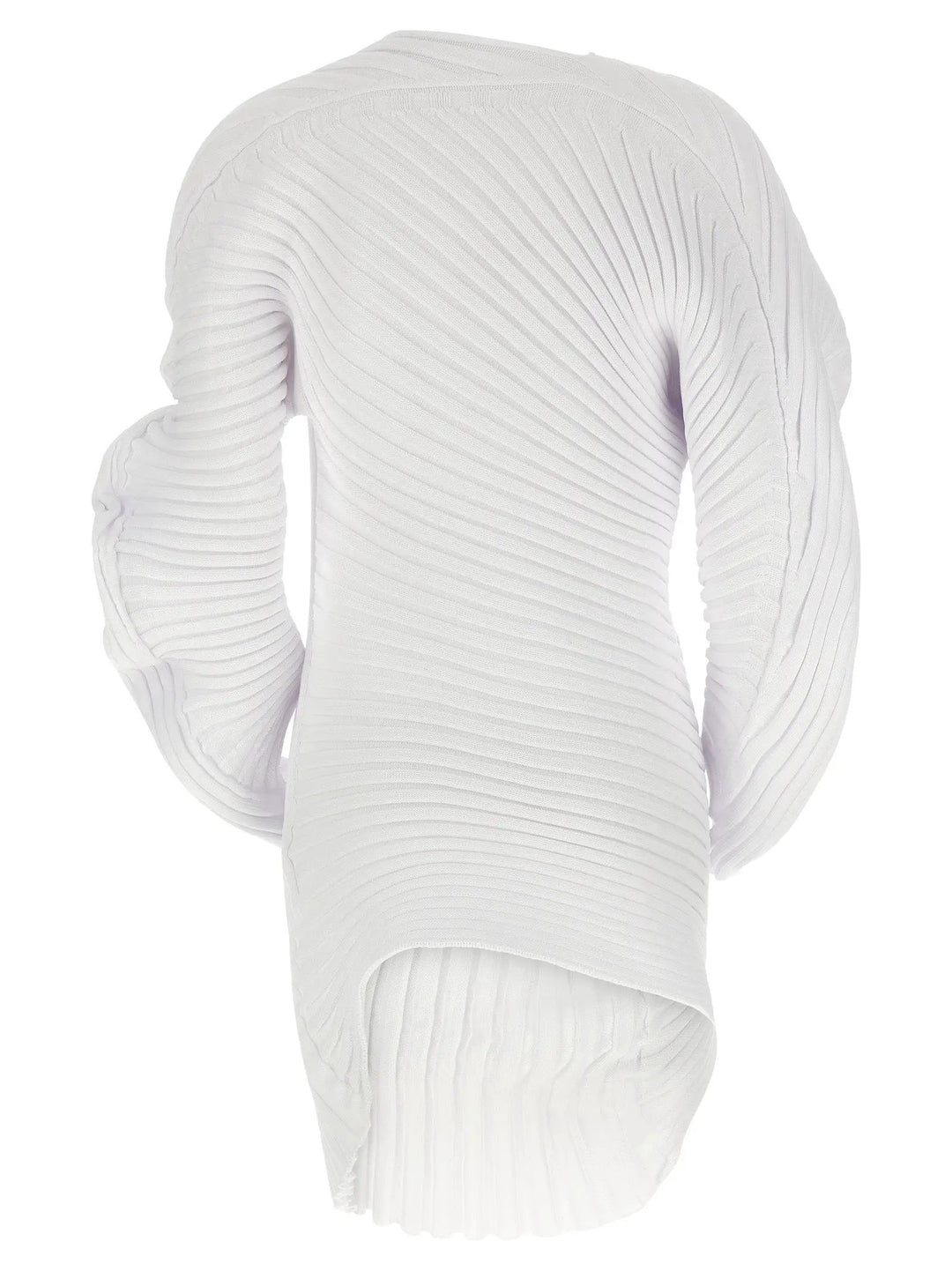 Issey Miyake White Polyester Casual Dress