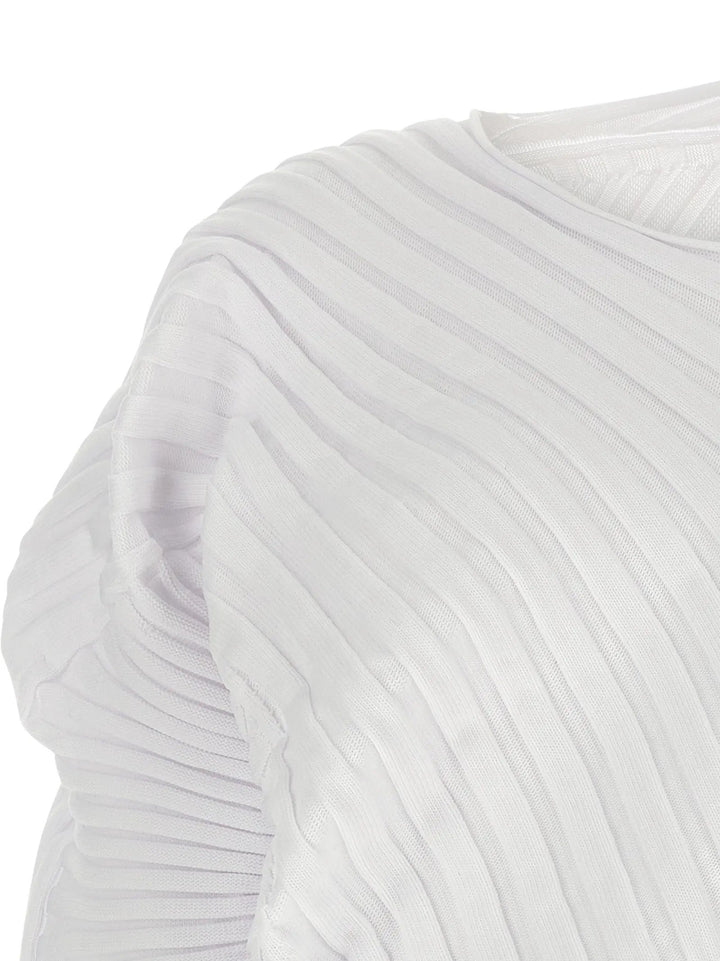 Issey Miyake White Polyester Casual Dress