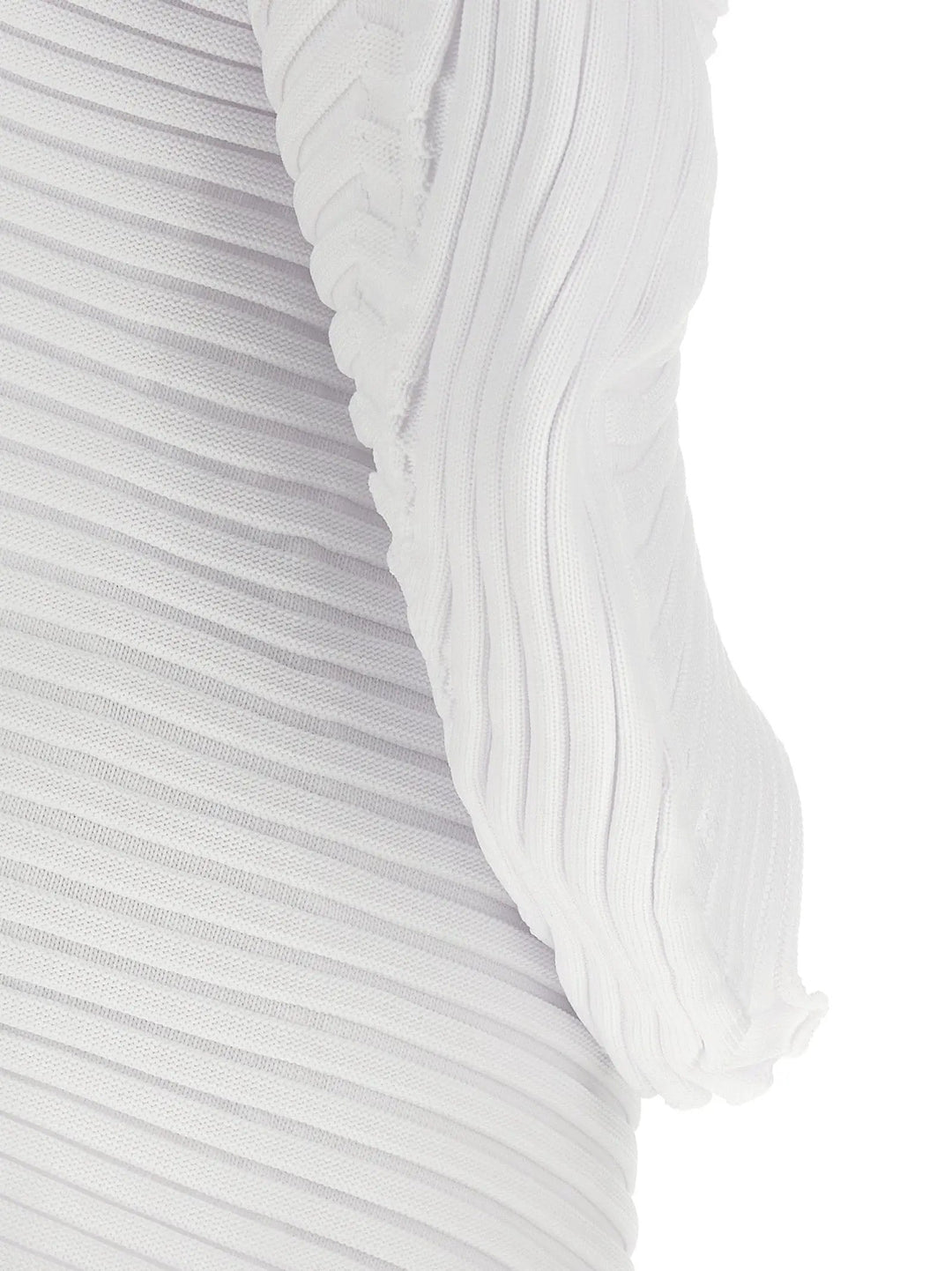 Issey Miyake White Polyester Casual Dress
