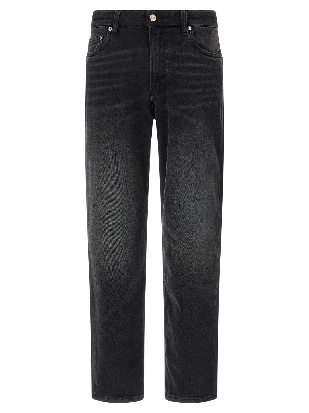 Department 5 Sample Sale | Department 5 Black Cotton Straight-Leg Jeans - | Designer outlet
