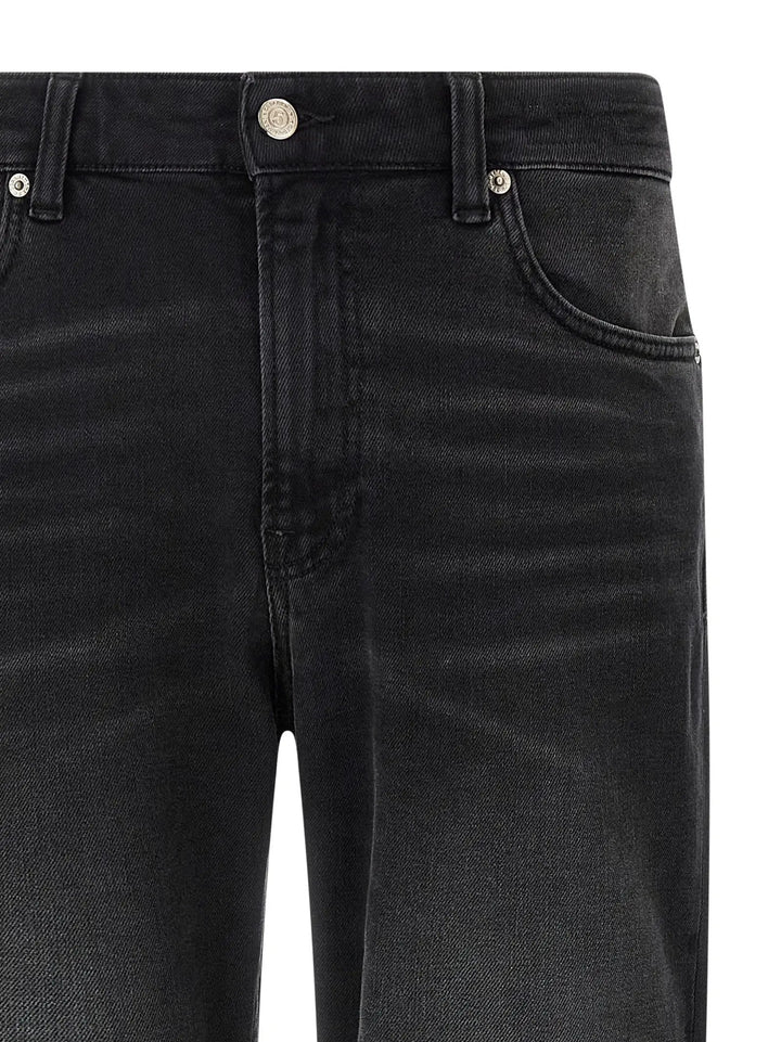 Department 5 Sample Sale | Department 5 Black Cotton Straight-Leg Jeans - | Designer outlet
