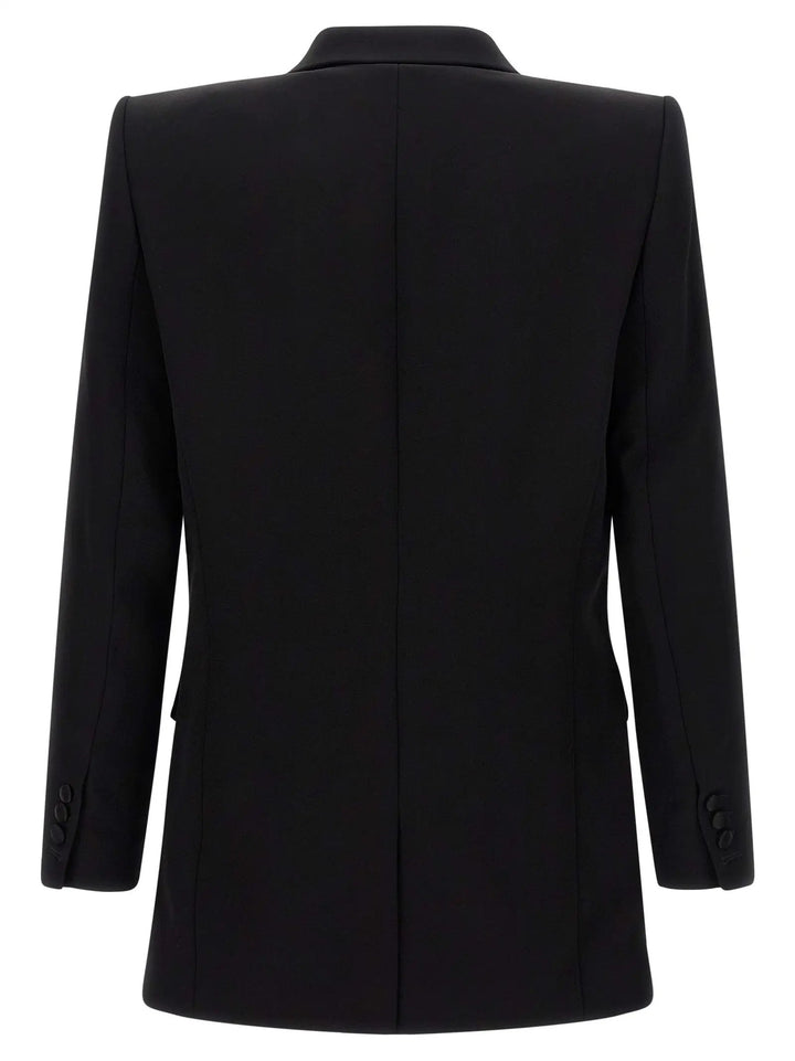 Balmain Black Viscose Blazer