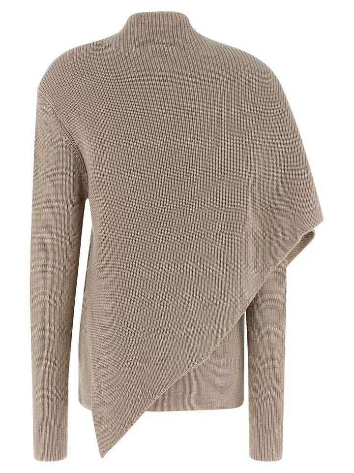 Entire Studios Beige Wool Cardigan