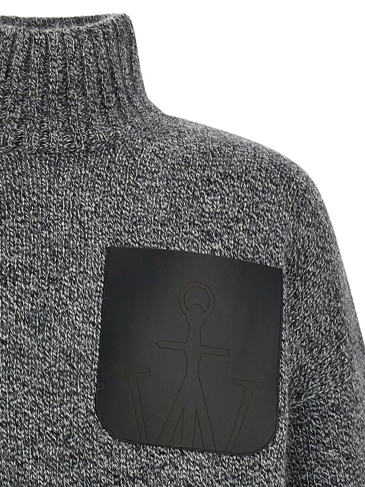 J.W.Anderson Gray Wool Cardigan