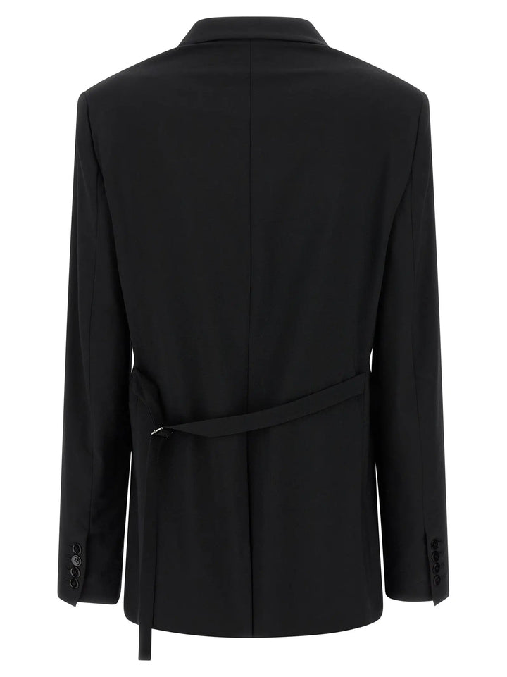 Nensi Dojaka Black Virgin Wool Blazer