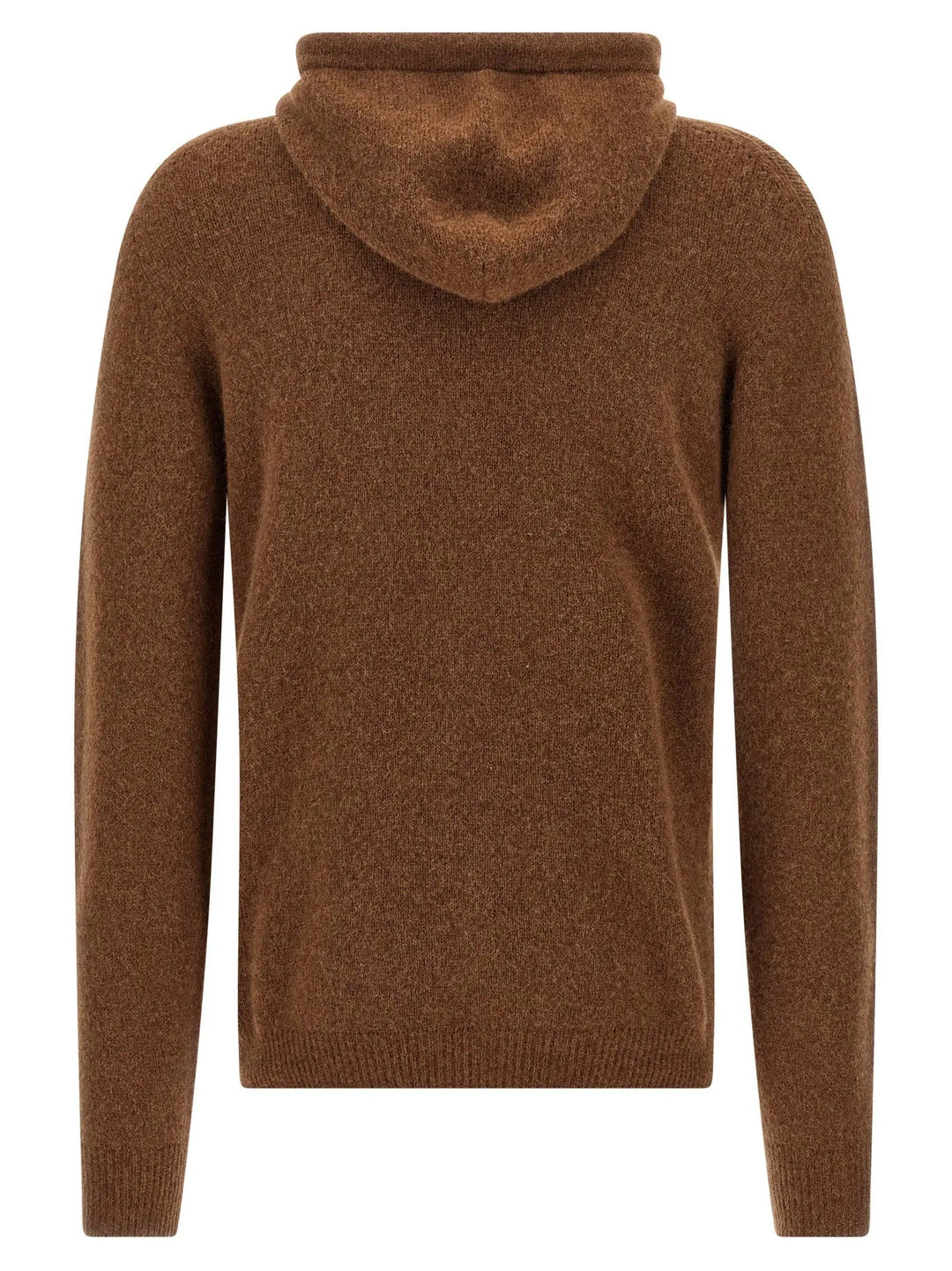 Roberto Collina Brown Virgin Wool Cardigan