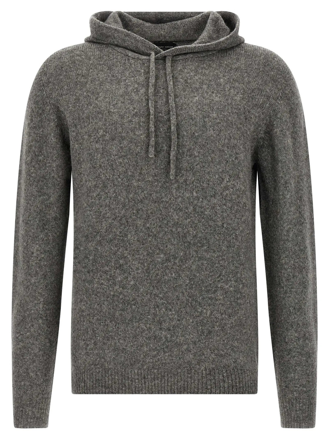 Roberto Collina Gray Virgin Wool Cardigan