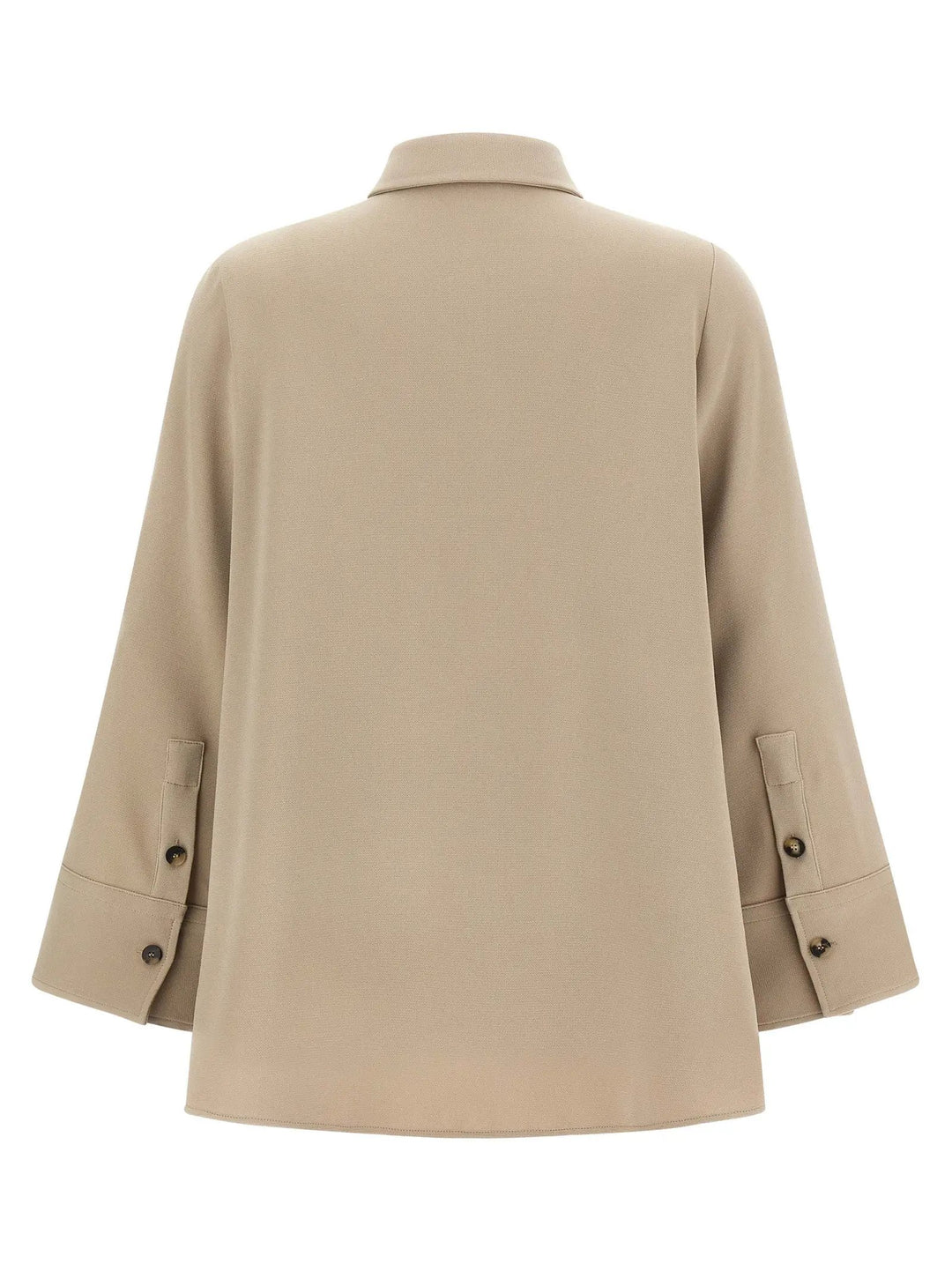 Alberto Biani Beige Triacetate Blouse