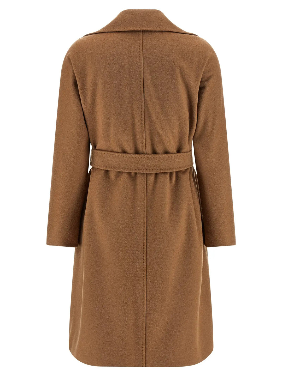 Max Mara Brown Virgin Wool Coat