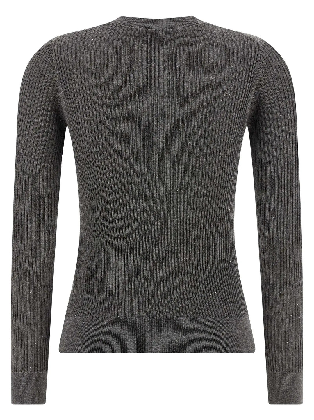 Max Mara Gray Silk Cardigan