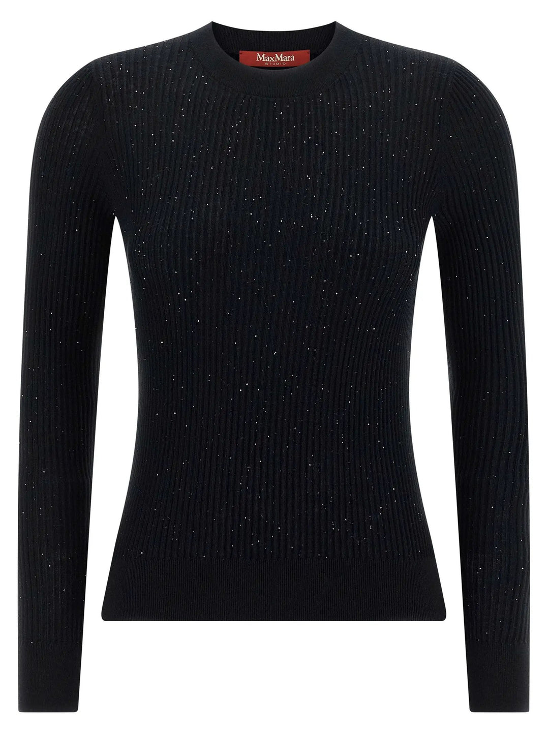 Max Mara Black Silk Cardigan