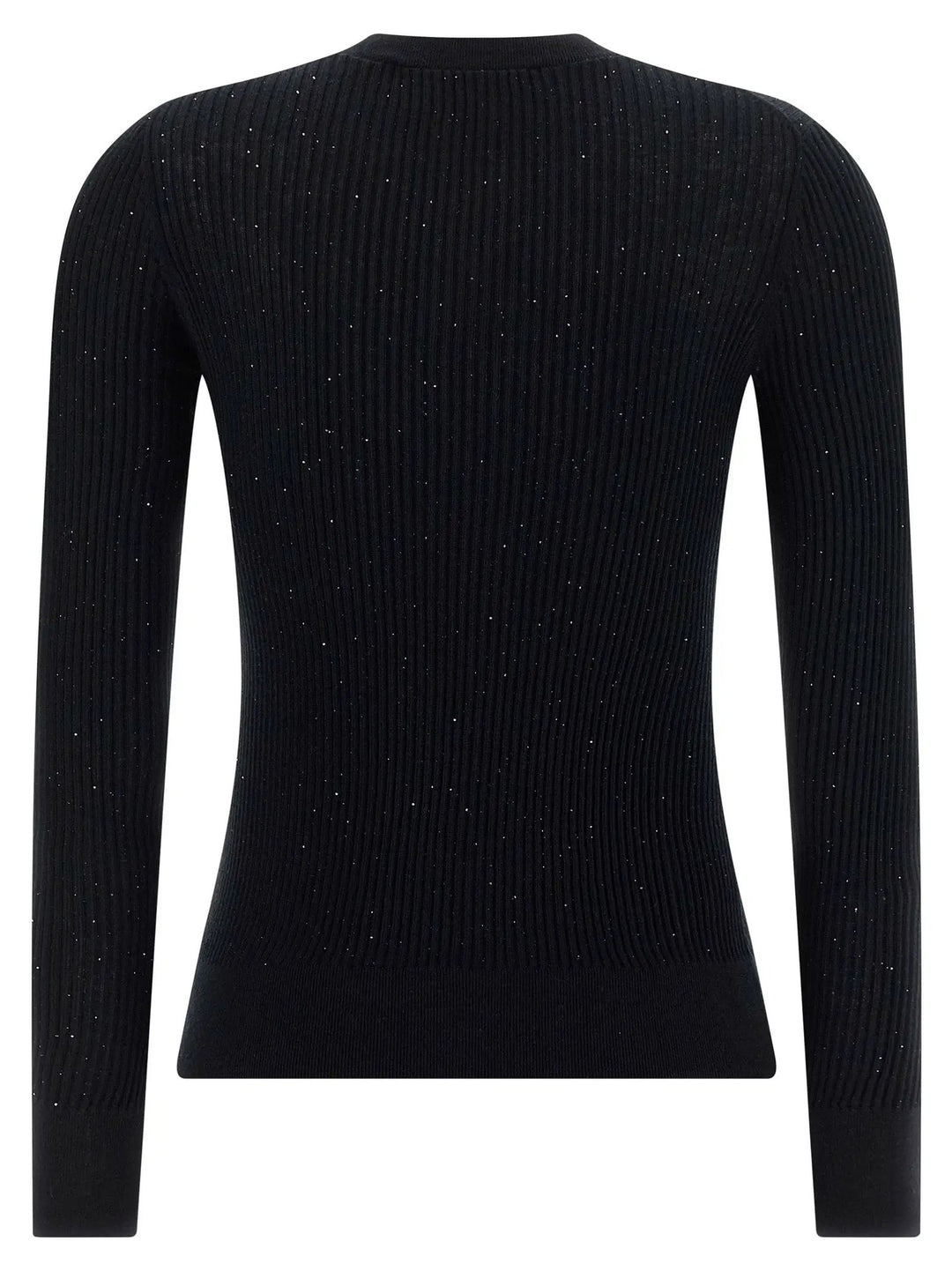 Max Mara Black Silk Cardigan