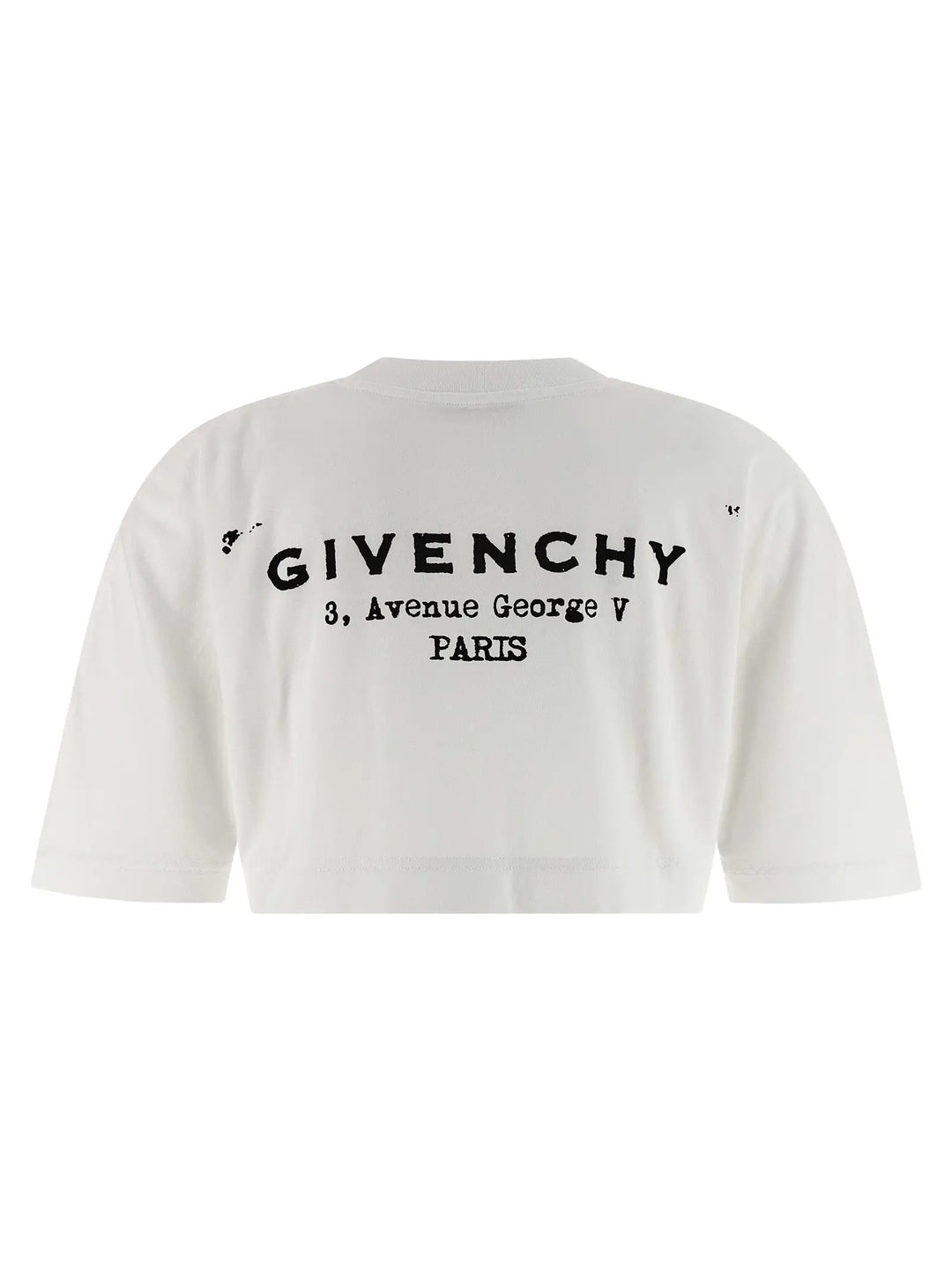 Givenchy White Cotton T-Shirt