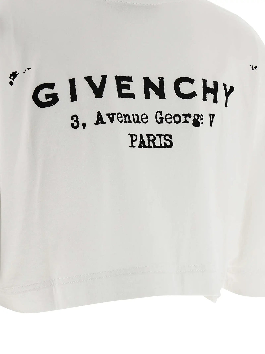 Givenchy White Cotton T-Shirt