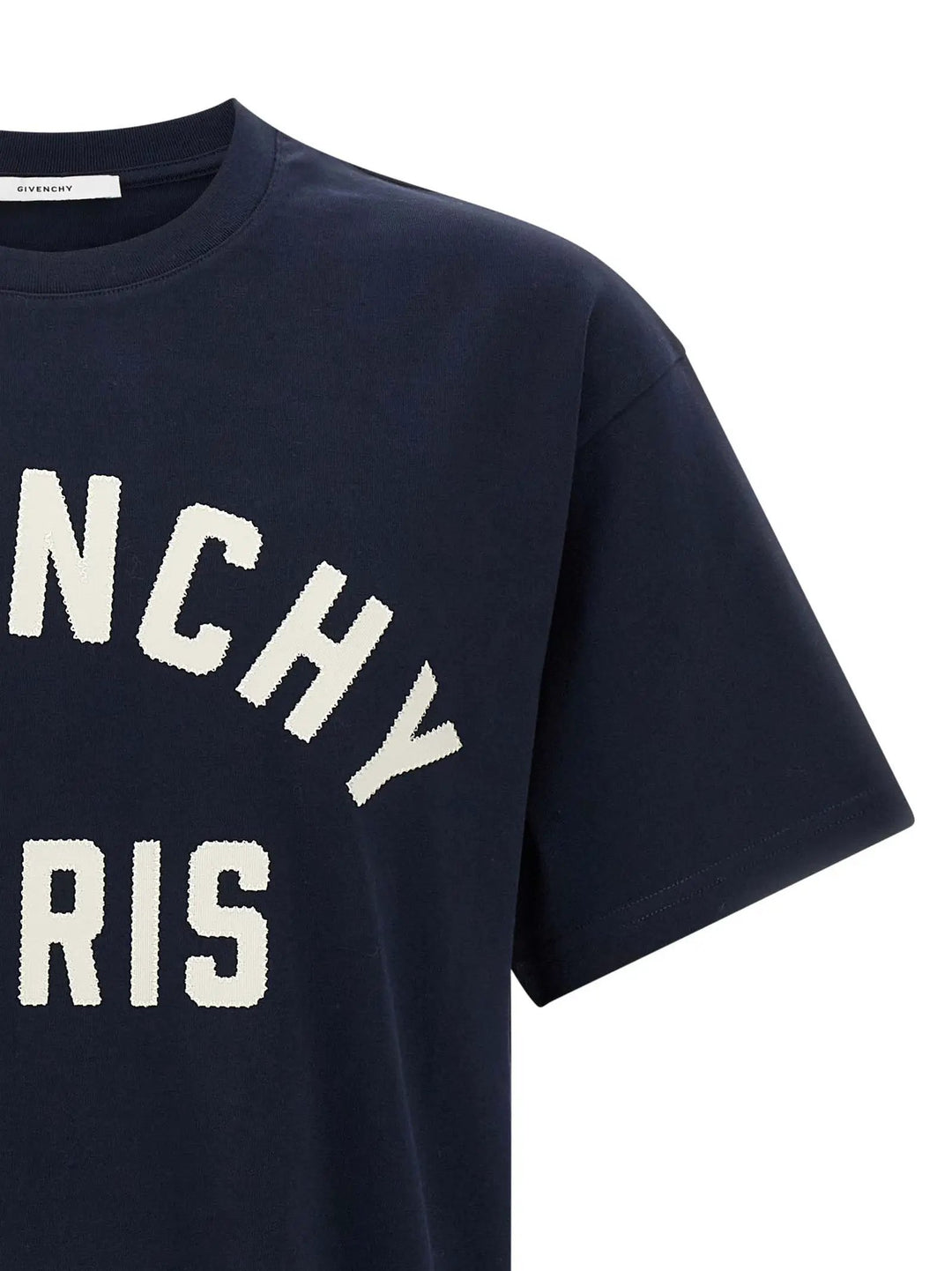 Givenchy Blue Cotton T-Shirt