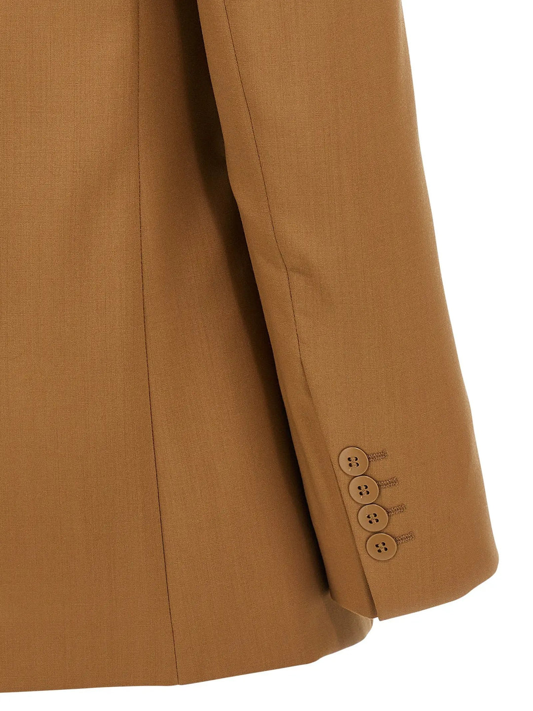 Max Mara Brown Virgin Wool Blazer