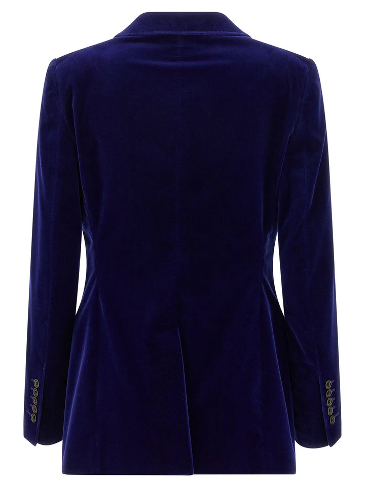 Tom Ford Blue Cotton Blazer