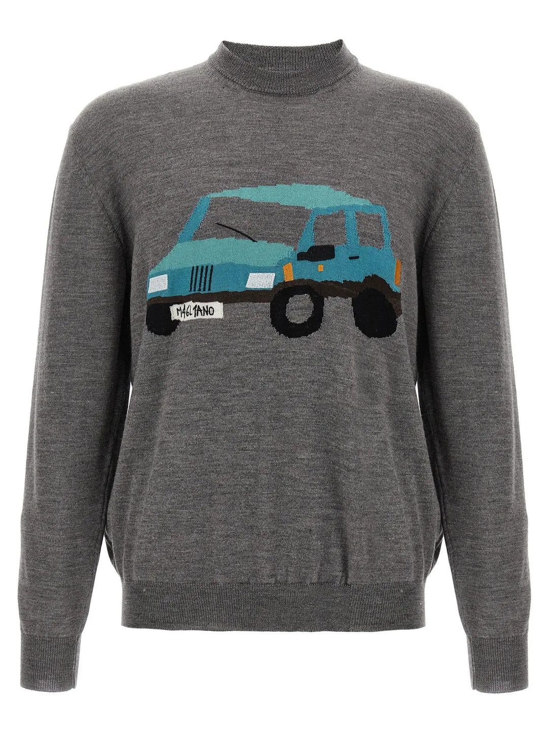 Magliano Gray Wool Cardigan