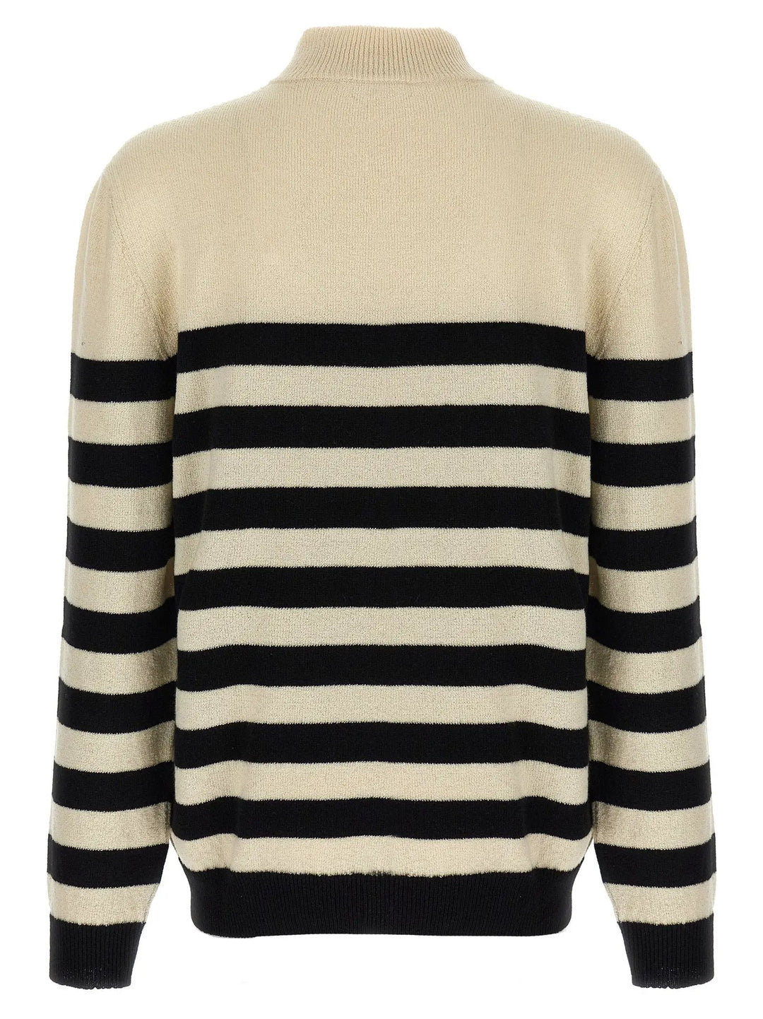 Balmain Bicolor Wool Cardigan