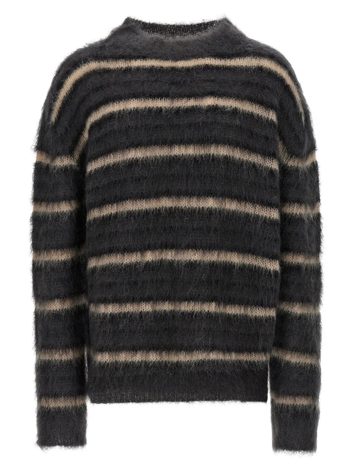 Marni Gray Fabric Cardigan