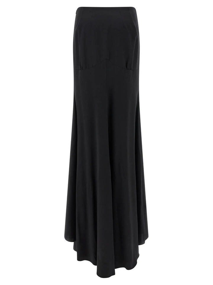 Armarium Black Silk Mini Skirt