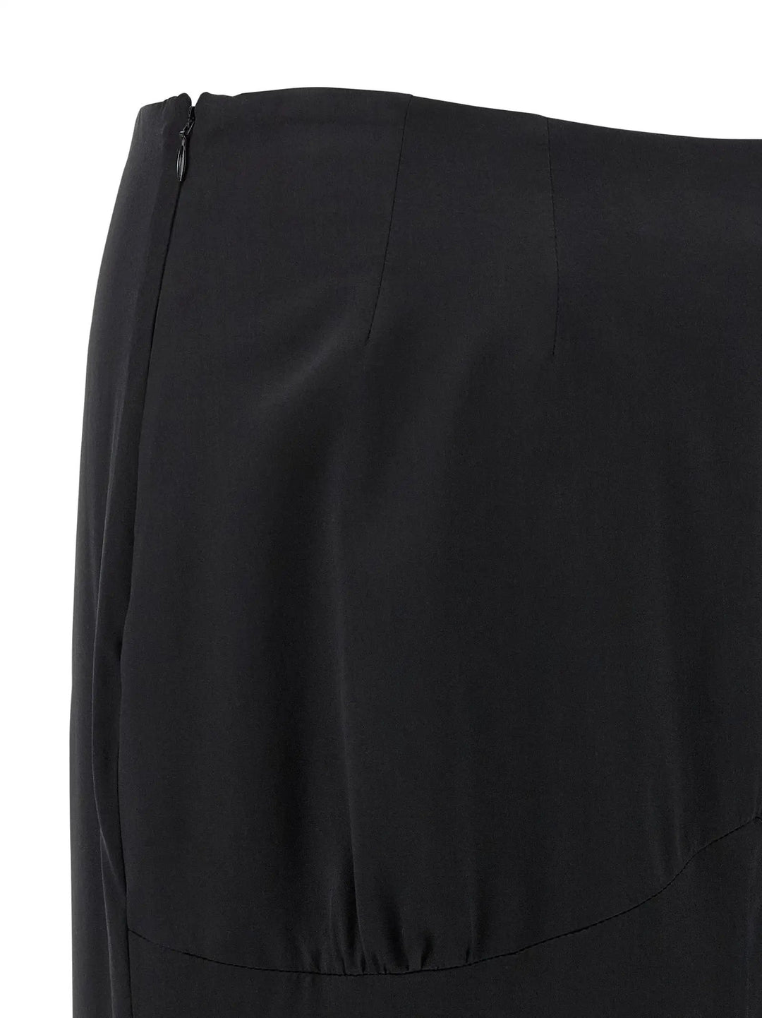 Armarium Black Silk Mini Skirt