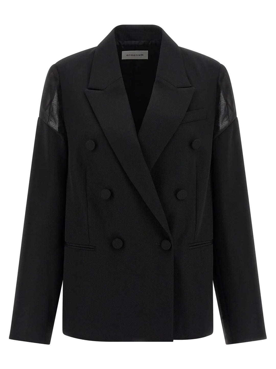 Armarium Black Virgin Wool Blazer