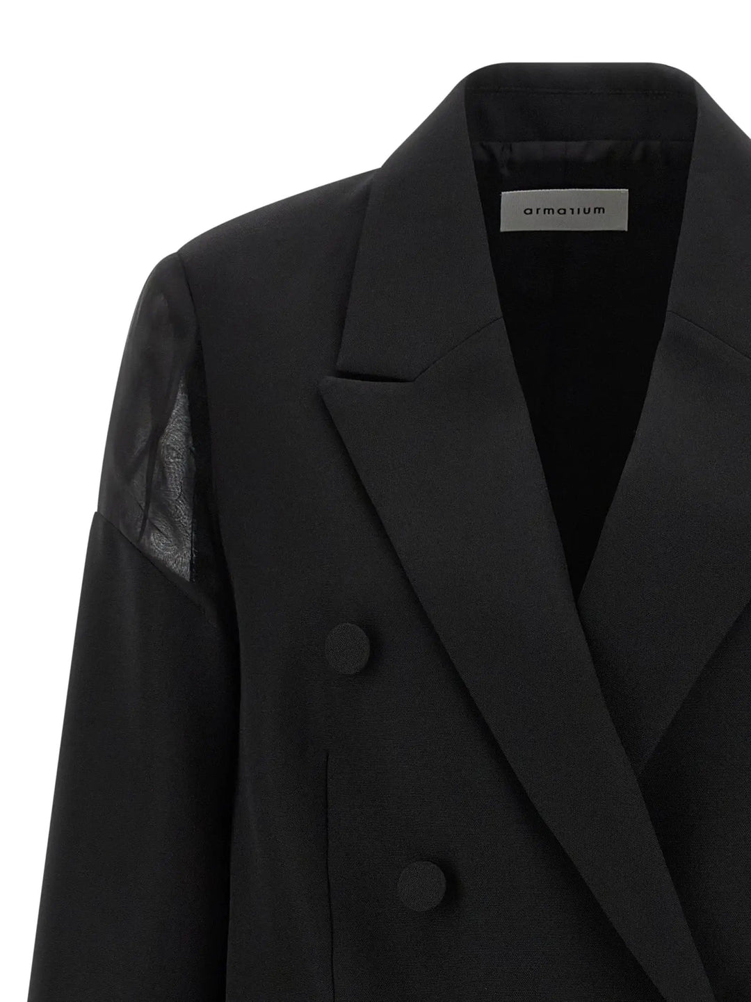 Armarium Black Virgin Wool Blazer