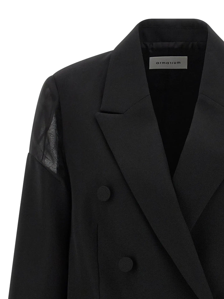 Armarium Black Virgin Wool Blazer