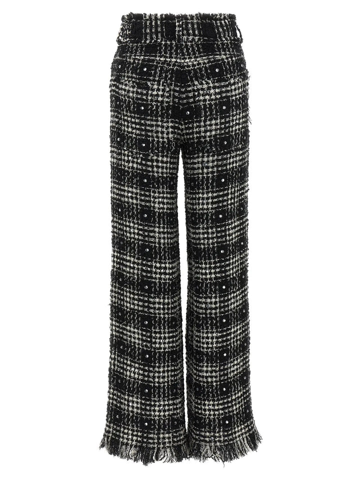 Giuseppe Di Morabito Bicolor Cotton Casual Pants