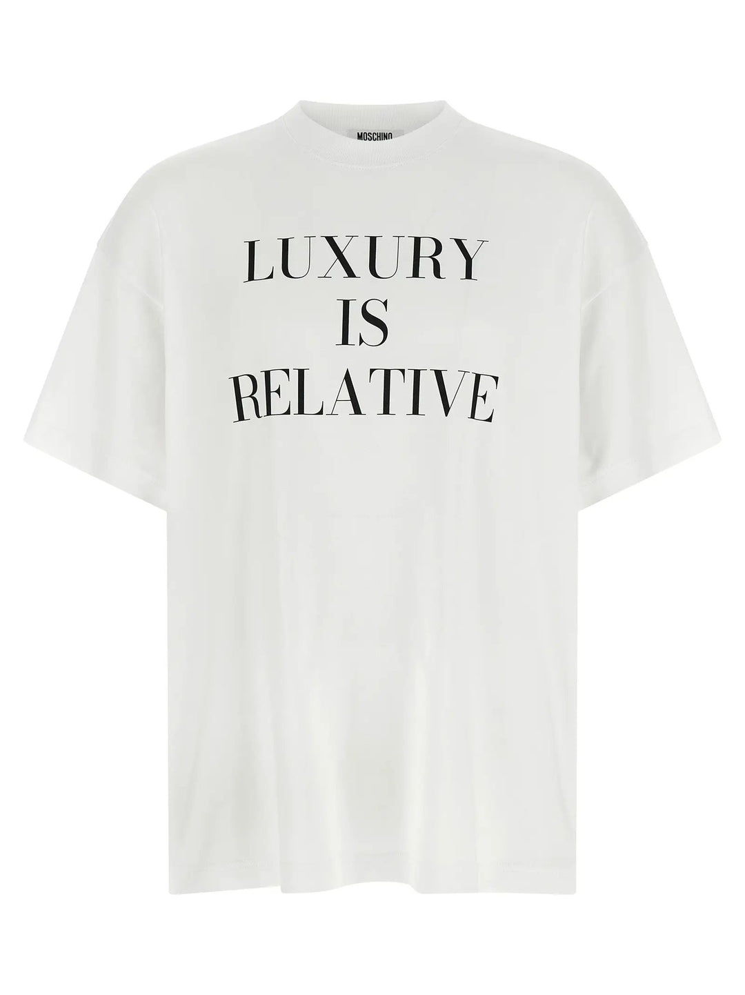 Moschino White Cotton T-Shirt