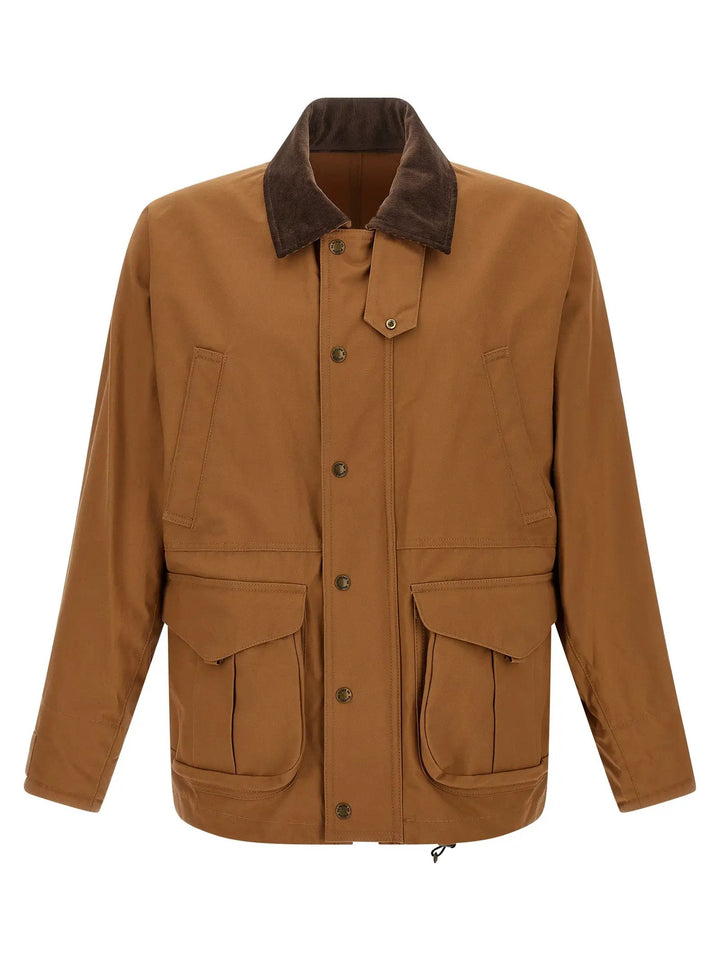 Junya Watanabe Brown Cotton Shell Jacket