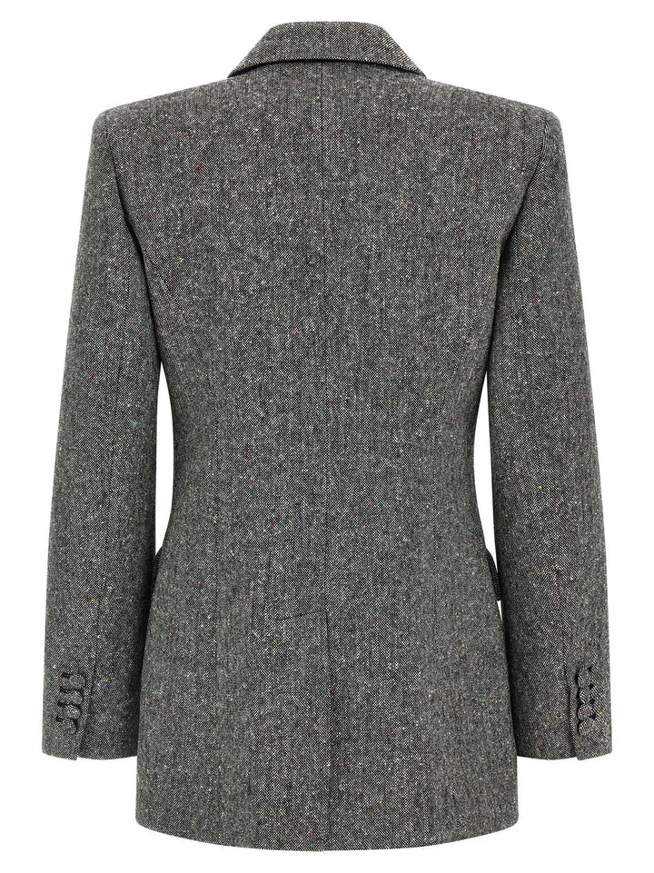 Valentino Garavani Gray Virgin Wool Blazer