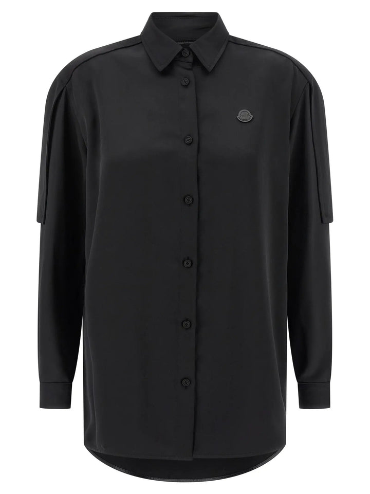 MONCLER GENIUS Black Polyester Blouse