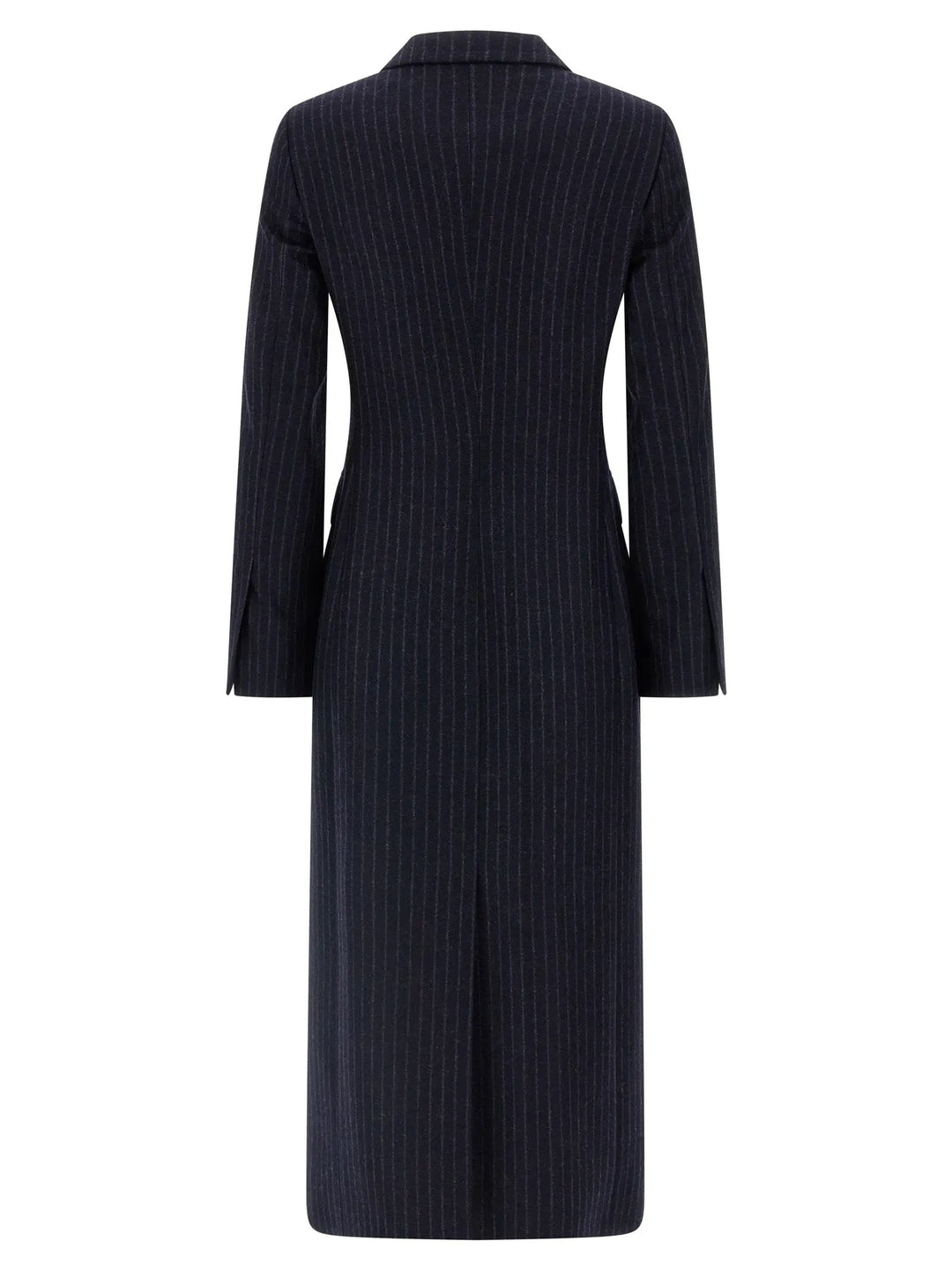 Alberto Biani Sample Sale | Alberto Biani Blue Virgin Wool Coat - | Designer outlet