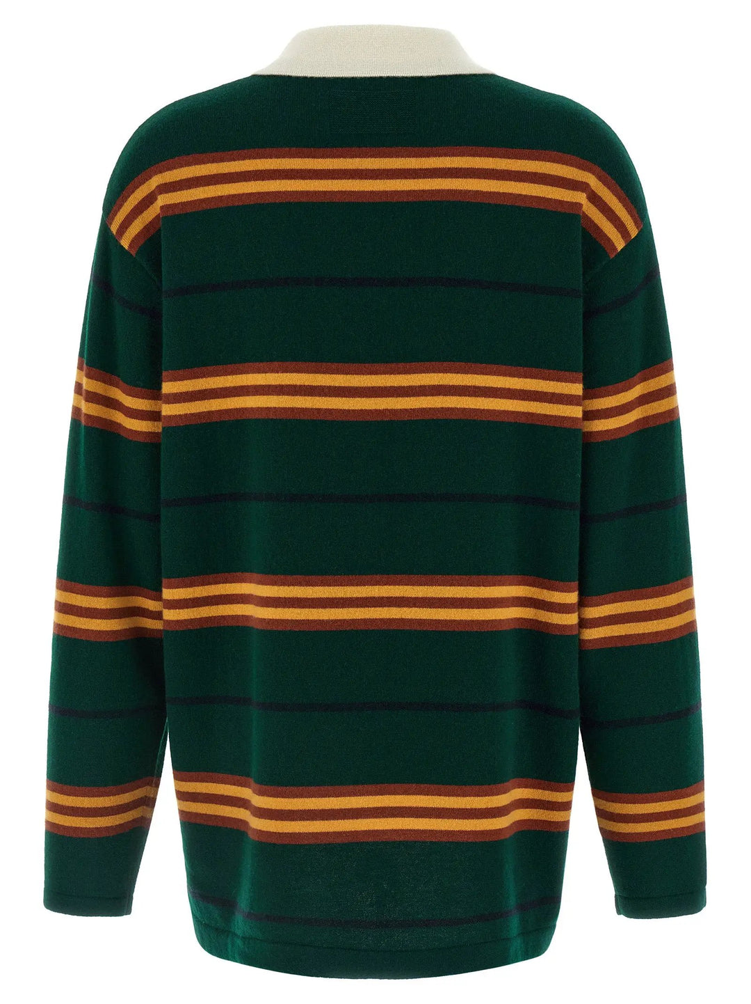 Guest in Residence Bicolor Cashmere Polo Shirt