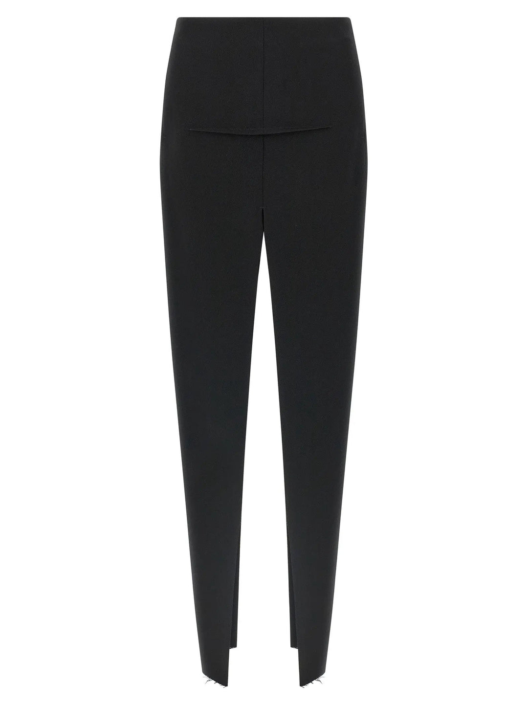 Rick Owens Black Virgin Wool Mini Skirt