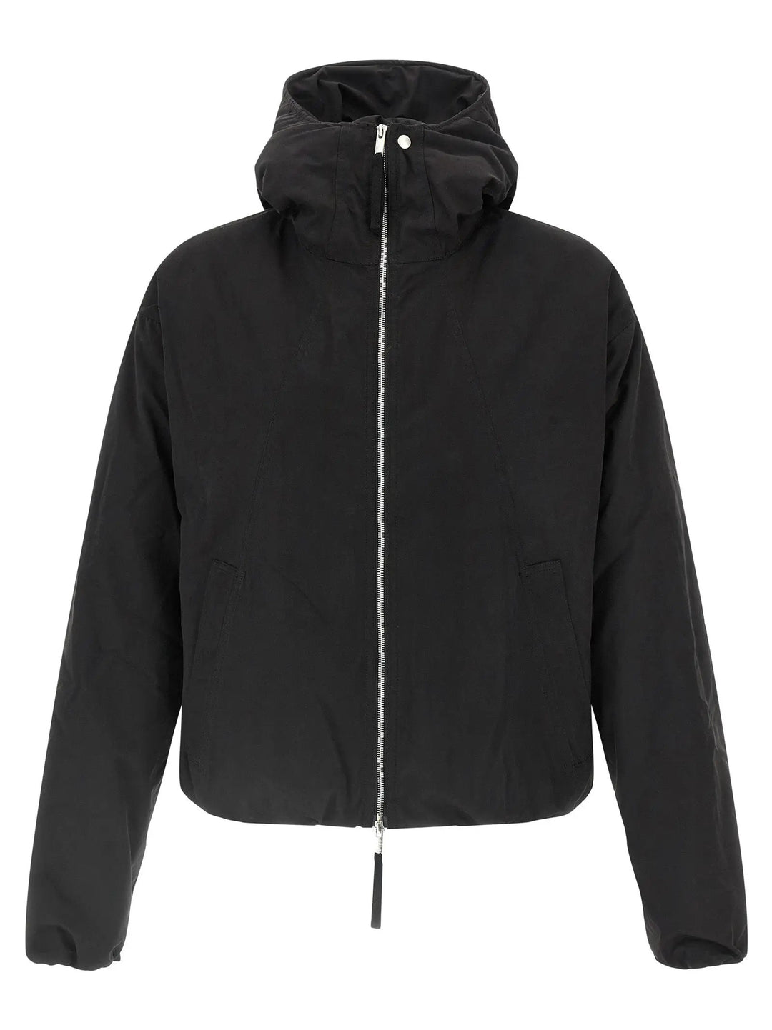 Thom Krom Black Polyester Shell Jacket