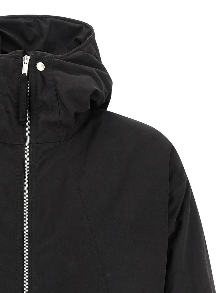 Thom Krom Black Polyester Shell Jacket